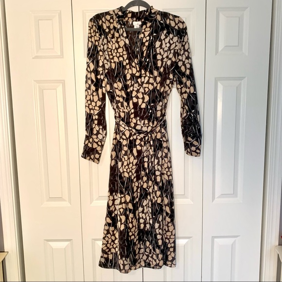 ROBERT ALLAN for H&M Satin Midi Dress in grey, pink, black - Picture 4 of 13